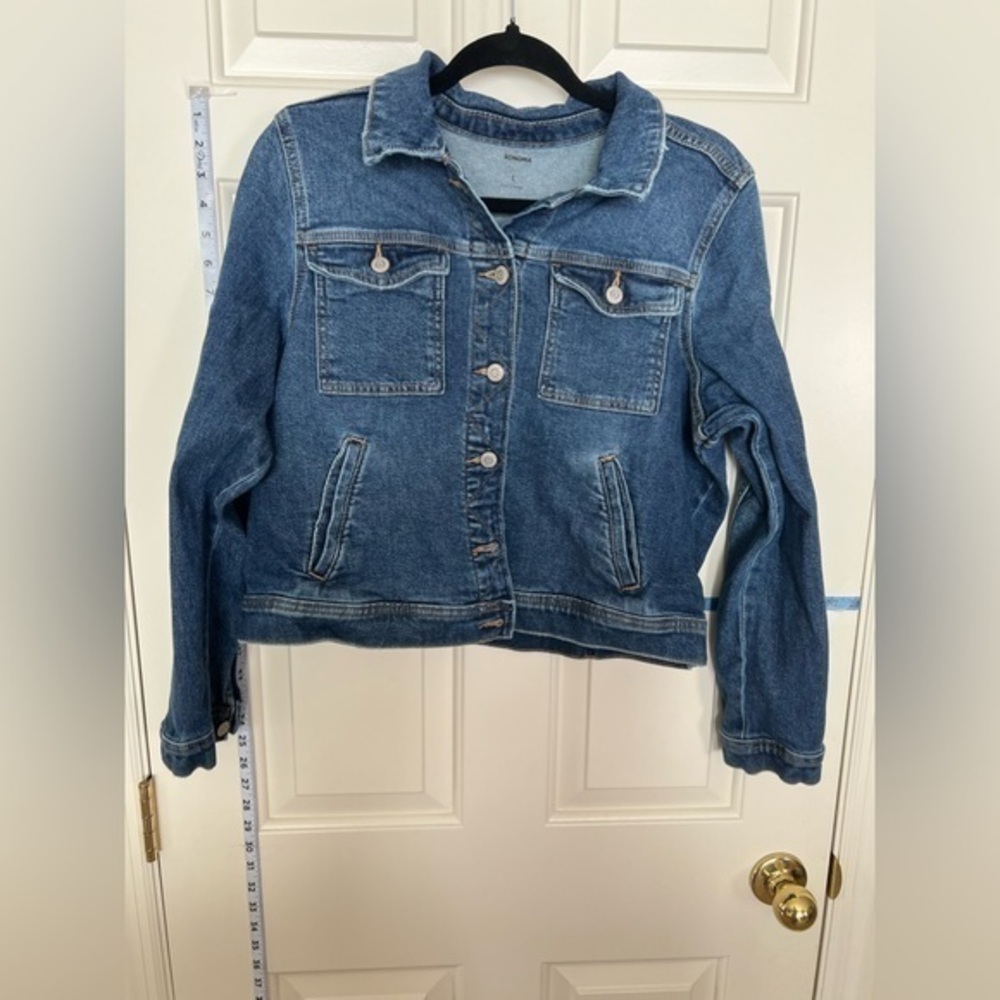 Sonoma jean jacket, Large